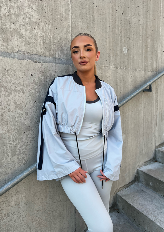 The "Come Rain Or Shine!" Sports Jacket | Light Grey